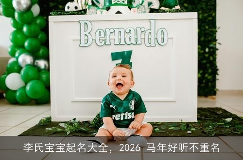 李氏宝宝起名大全,2026 马年好听不重名 李氏宝宝起名大全,2026 马年好听不重名