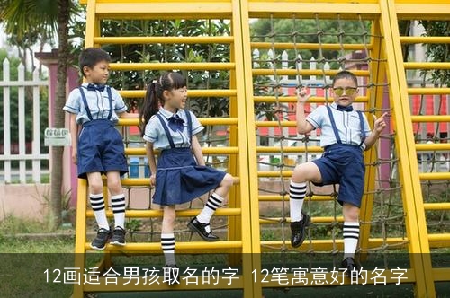 12画适合男孩取名的字 12笔寓意好的名字 12画适合男孩取名的字 12笔寓意好的名字