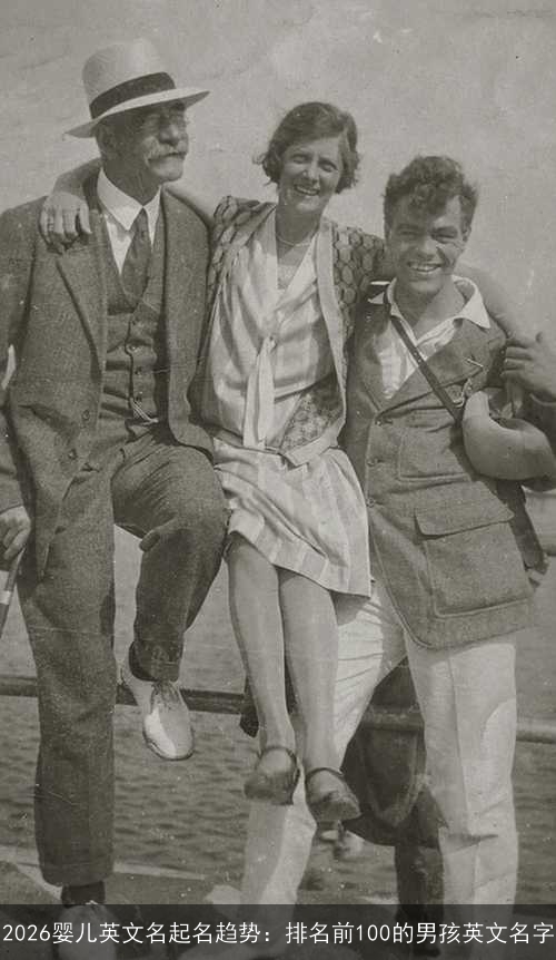 2026婴儿英文名起名趋势:排名前100的男孩英文名字 2026婴儿英文名起名趋势:排名前100的男孩英文名字