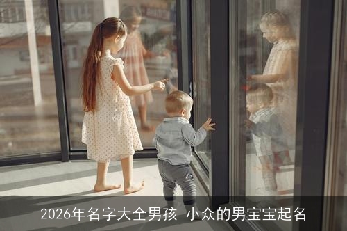 2026年名字大全男孩 小众的男宝宝起名 2026年名字大全男孩 小众的男宝宝起名