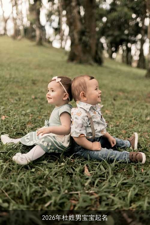 2026年杜姓男宝宝起名 2026年杜姓男宝宝起名