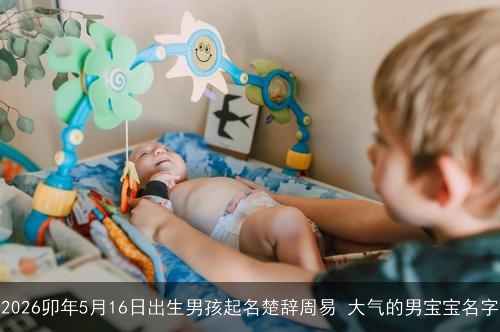 2026卯年5月16日出生男孩起名楚辞周易 大气的男宝宝名字 2026卯年5月16日出生男孩起名楚辞周易 大气的男宝宝名字