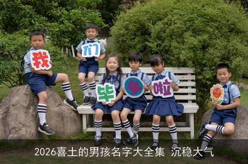 2026喜土的男孩名字大全集 沉稳大气 2026喜土的男孩名字大全集 沉稳大气
