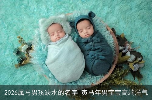 2026属马男孩缺水的名字 寅马年男宝宝高端洋气 2026属马男孩缺水的名字 寅马年男宝宝高端洋气
