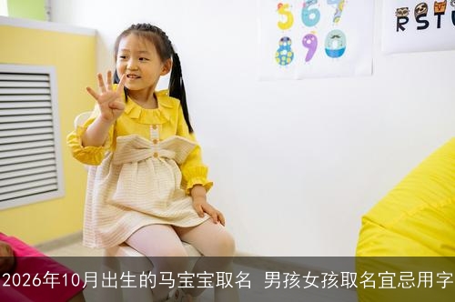 2026年10月出生的马宝宝取名 男孩女孩取名宜忌用字 2026年10月出生的马宝宝取名 男孩女孩取名宜忌用字