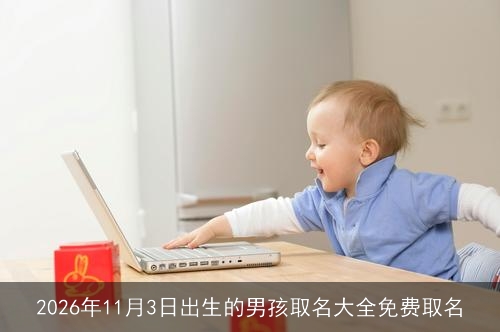 2026年11月3日出生的男孩取名大全免费取名 2026年11月3日出生的男孩取名大全免费取名