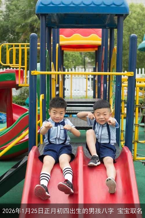 2026年1月25日正月初四出生的男孩八字 宝宝取名 2026年1月25日正月初四出生的男孩八字 宝宝取名