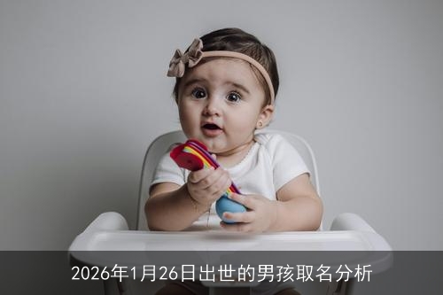 2026年1月26日出世的男孩取名分析 2026年1月26日出世的男孩取名分析