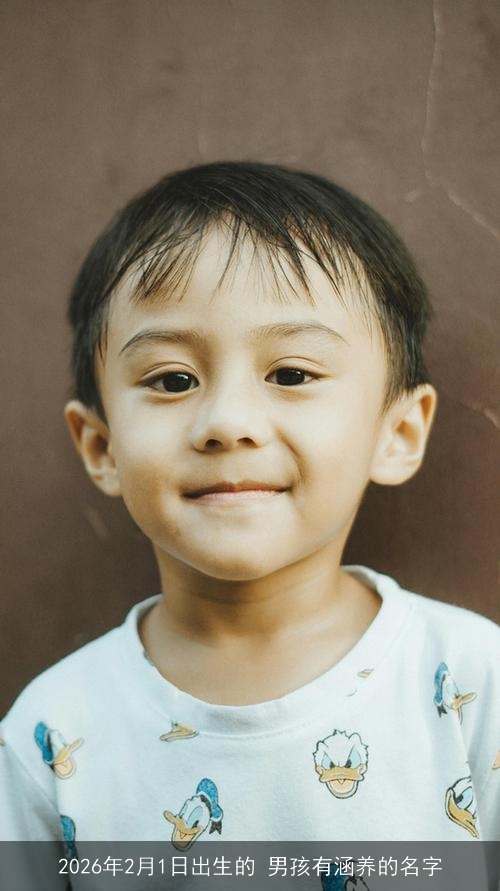 2026年2月1日出生的 男孩有涵养的名字 2026年2月1日出生的 男孩有涵养的名字
