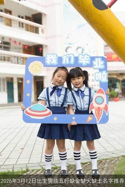 2026年3月12日出生男孩五行缺金缺火缺土名字推荐 2026年3月12日出生男孩五行缺金缺火缺土名字推荐