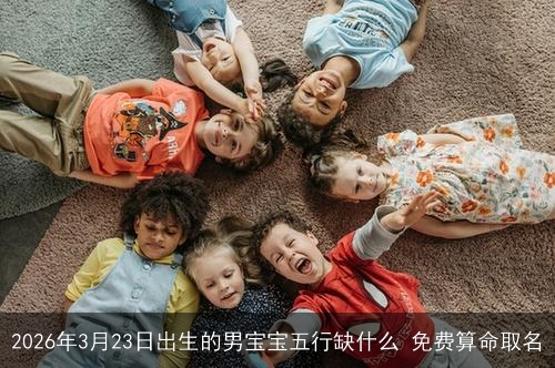 2026年3月23日出生的男宝宝五行缺什么 免费算命取名 2026年3月23日出生的男宝宝五行缺什么 免费算命取名