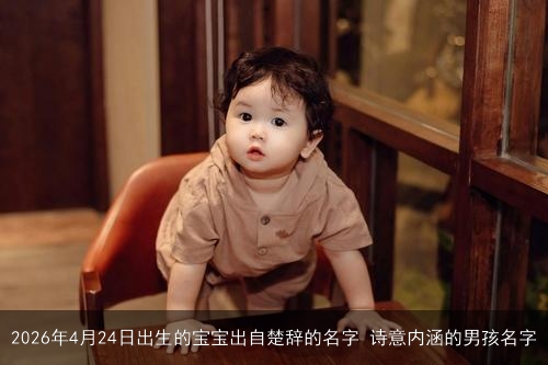 2026年4月24日出生的宝宝出自楚辞的名字 诗意内涵的男孩名字 2026年4月24日出生的宝宝出自楚辞的名字 诗意内涵的男孩名字