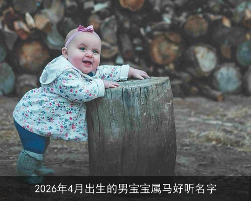 2026年4月出生的男宝宝属马好听名字 2026年4月出生的男宝宝属马好听名字