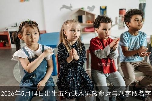 2026年5月14日出生五行缺木男孩命运与八字取名字 2026年5月14日出生五行缺木男孩命运与八字取名字