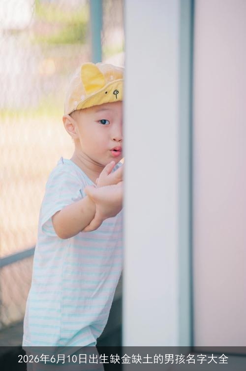 2026年6月10日出生缺金缺土的男孩名字大全 2026年6月10日出生缺金缺土的男孩名字大全