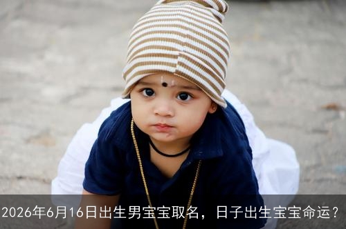 2026年6月16日出生男宝宝取名,日子出生宝宝命运? 2026年6月16日出生男宝宝取名,日子出生宝宝命运?