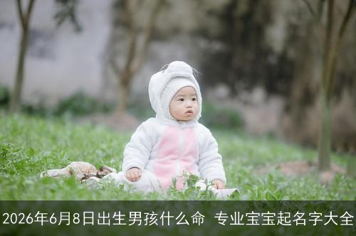 2026年6月8日出生男孩什么命 专业宝宝起名字大全 2026年6月8日出生男孩什么命 专业宝宝起名字大全