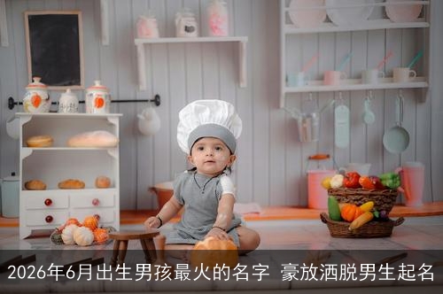 2026年6月出生男孩最火的名字 豪放洒脱男生起名 2026年6月出生男孩最火的名字 豪放洒脱男生起名