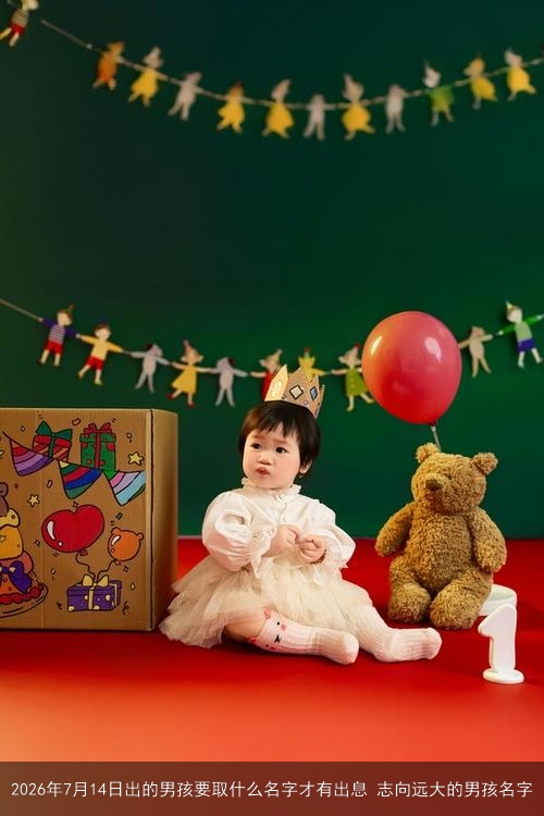 2026年7月14日出的男孩要取什么名字才有出息 志向远大的男孩名字 2026年7月14日出的男孩要取什么名字才有出息 志向远大的男孩名字