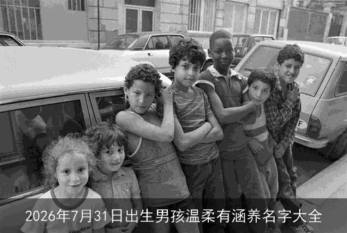 2026年7月31日出生男孩温柔有涵养名字大全 2026年7月31日出生男孩温柔有涵养名字大全