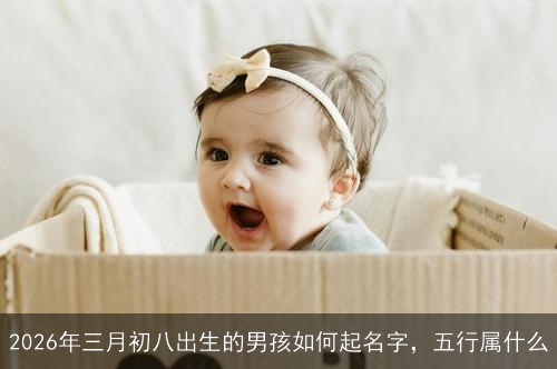 2026年三月初八出生的男孩如何起名字,五行属什么 2026年三月初八出生的男孩如何起名字,五行属什么