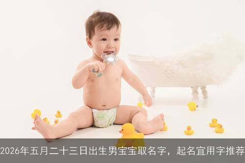 2026年五月二十三日出生男宝宝取名字,起名宜用字推荐 2026年五月二十三日出生男宝宝取名字,起名宜用字推荐