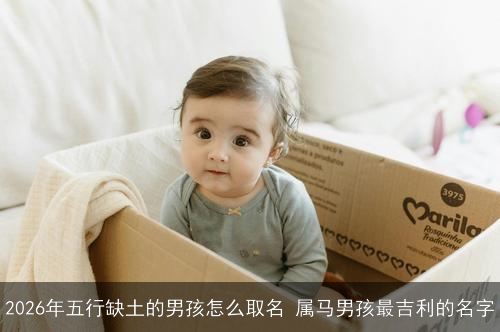 2026年五行缺土的男孩怎么取名 属马男孩最吉利的名字 2026年五行缺土的男孩怎么取名 属马男孩最吉利的名字