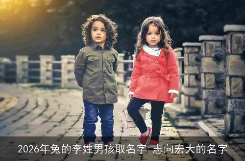 2026年兔的李姓男孩取名字 志向宏大的名字 2026年兔的李姓男孩取名字 志向宏大的名字