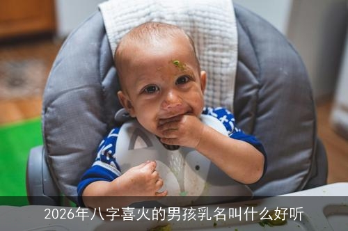 2026年八字喜火的男孩乳名叫什么好听 2026年八字喜火的男孩乳名叫什么好听