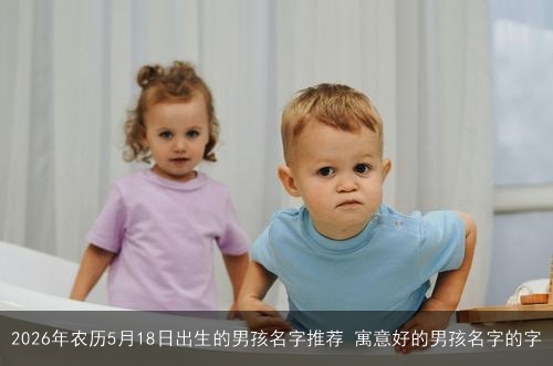2026年农历5月18日出生的男孩名字推荐 寓意好的男孩名字的字 2026年农历5月18日出生的男孩名字推荐 寓意好的男孩名字的字
