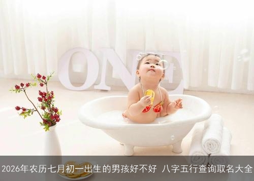 2026年农历七月初一出生的男孩好不好 八字五行查询取名大全 2026年农历七月初一出生的男孩好不好 八字五行查询取名大全