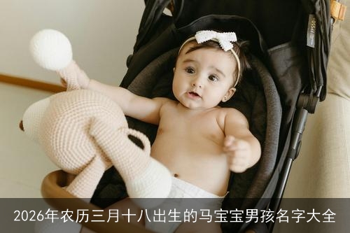 2026年农历三月十八出生的马宝宝男孩名字大全 2026年农历三月十八出生的马宝宝男孩名字大全