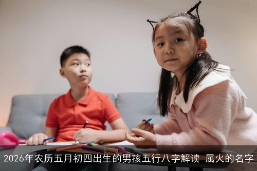 2026年农历五月初四出生的男孩五行八字解读 属火的名字 2026年农历五月初四出生的男孩五行八字解读 属火的名字