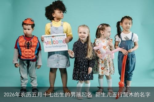2026年农历五月十七出生的男孩起名 新生儿五行属木的名字 2026年农历五月十七出生的男孩起名 新生儿五行属木的名字