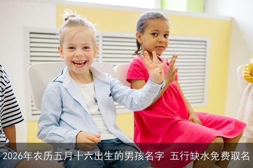 2026年农历五月十六出生的男孩名字 五行缺水免费取名 2026年农历五月十六出生的男孩名字 五行缺水免费取名