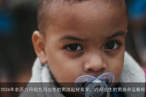 2026年农历六月初九日出生的男孩起好名字,六月出生的男孩命运解析 2026年农历六月初九日出生的男孩起好名字,六月出生的男孩命运解析