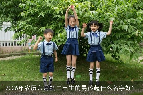 2026年农历六月初二出生的男孩起什么名字好? 2026年农历六月初二出生的男孩起什么名字好?