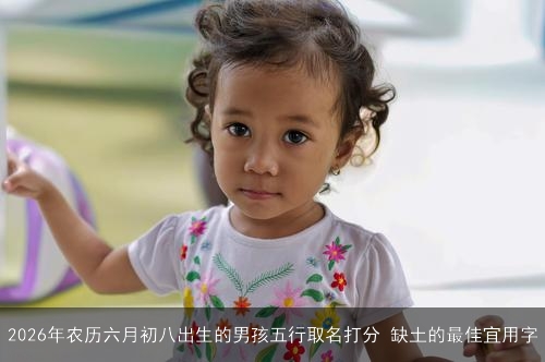 2026年农历六月初八出生的男孩五行取名打分 缺土的最佳宜用字 2026年农历六月初八出生的男孩五行取名打分 缺土的最佳宜用字