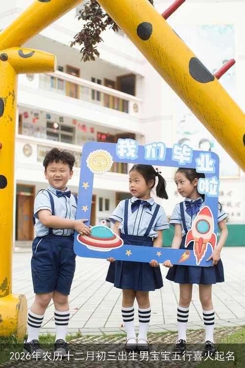 2026年农历十二月初三出生男宝宝五行喜火起名 2026年农历十二月初三出生男宝宝五行喜火起名