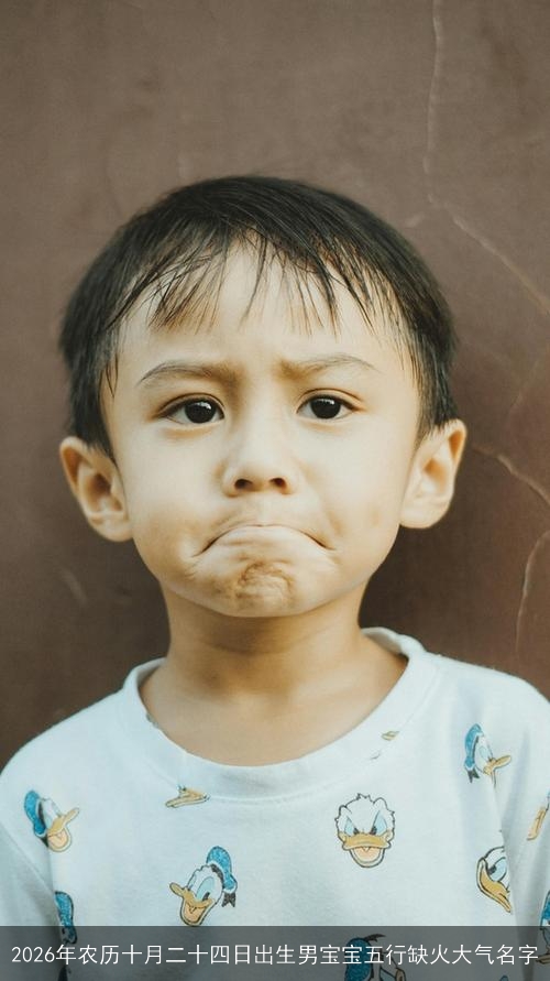 2026年农历十月二十四日出生男宝宝五行缺火大气名字 2026年农历十月二十四日出生男宝宝五行缺火大气名字