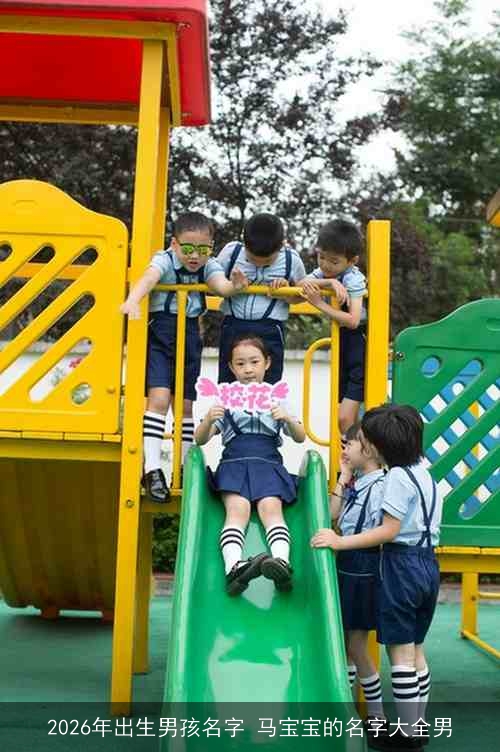 2026年出生男孩名字 马宝宝的名字大全男 2026年出生男孩名字 马宝宝的名字大全男