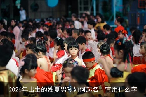 2026年出生的姓夏男孩如何起名,宜用什么字 2026年出生的姓夏男孩如何起名,宜用什么字