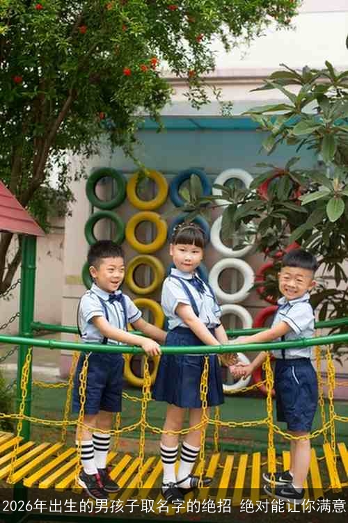 2026年出生的男孩子取名字的绝招 绝对能让你满意 2026年出生的男孩子取名字的绝招 绝对能让你满意