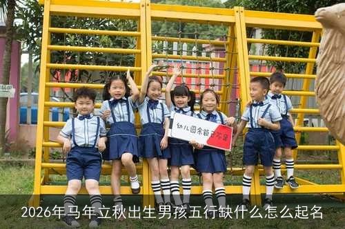 2026年马年立秋出生男孩五行缺什么怎么起名 2026年马年立秋出生男孩五行缺什么怎么起名
