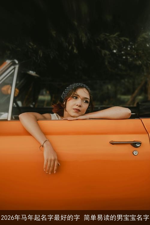 2026年马年起名字最好的字 简单易读的男宝宝名字 2026年马年起名字最好的字 简单易读的男宝宝名字