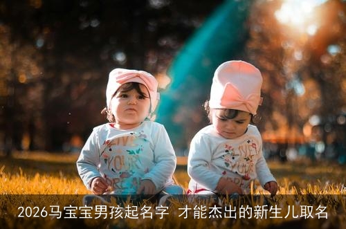 2026马宝宝男孩起名字 才能杰出的新生儿取名 2026马宝宝男孩起名字 才能杰出的新生儿取名