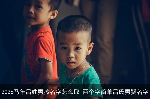 2026马年吕姓男孩名字怎么取 两个字简单吕氏男婴名字 2026马年吕姓男孩名字怎么取 两个字简单吕氏男婴名字