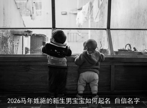2026马年姓施的新生男宝宝如何起名 自信名字 2026马年姓施的新生男宝宝如何起名 自信名字
