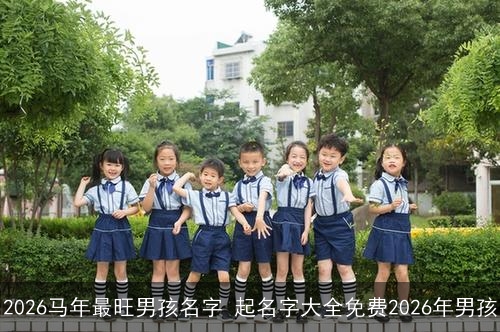 2026马年最旺男孩名字 起名字大全免费2026年男孩 2026马年最旺男孩名字 起名字大全免费2026年男孩