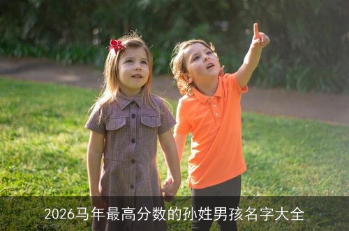 2026马年最高分数的孙姓男孩名字大全 2026马年最高分数的孙姓男孩名字大全